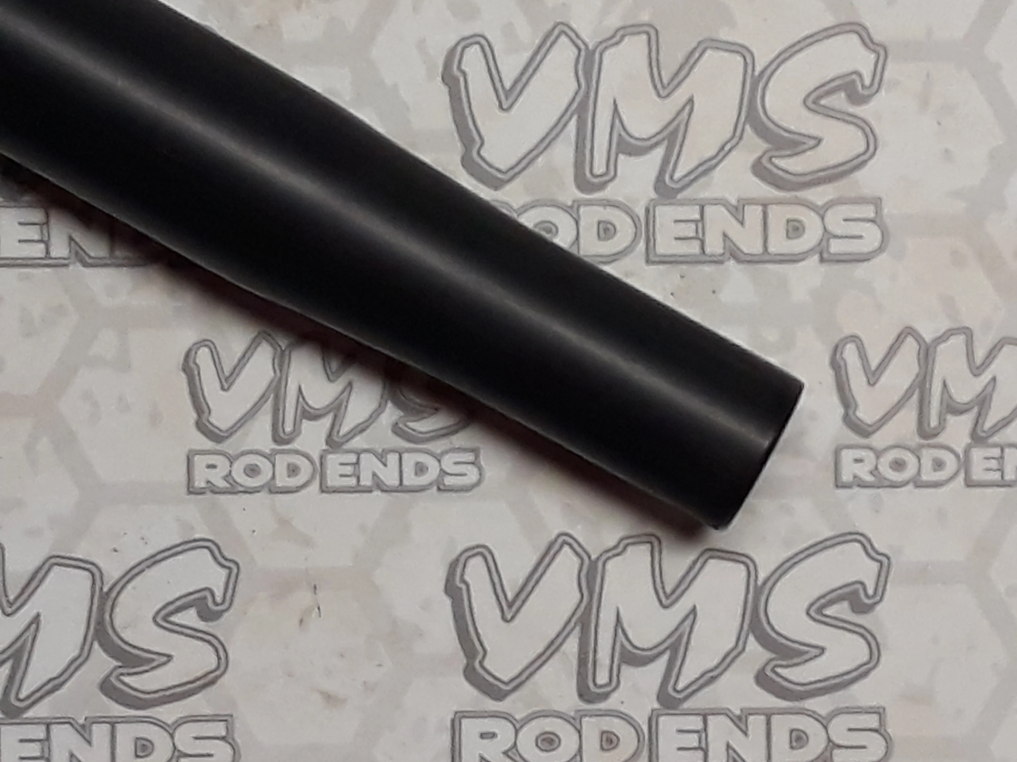5/8" Tap 1" OD Aluminum Radius Rod / Swedge Tube BLACK 17.5" - Image 2