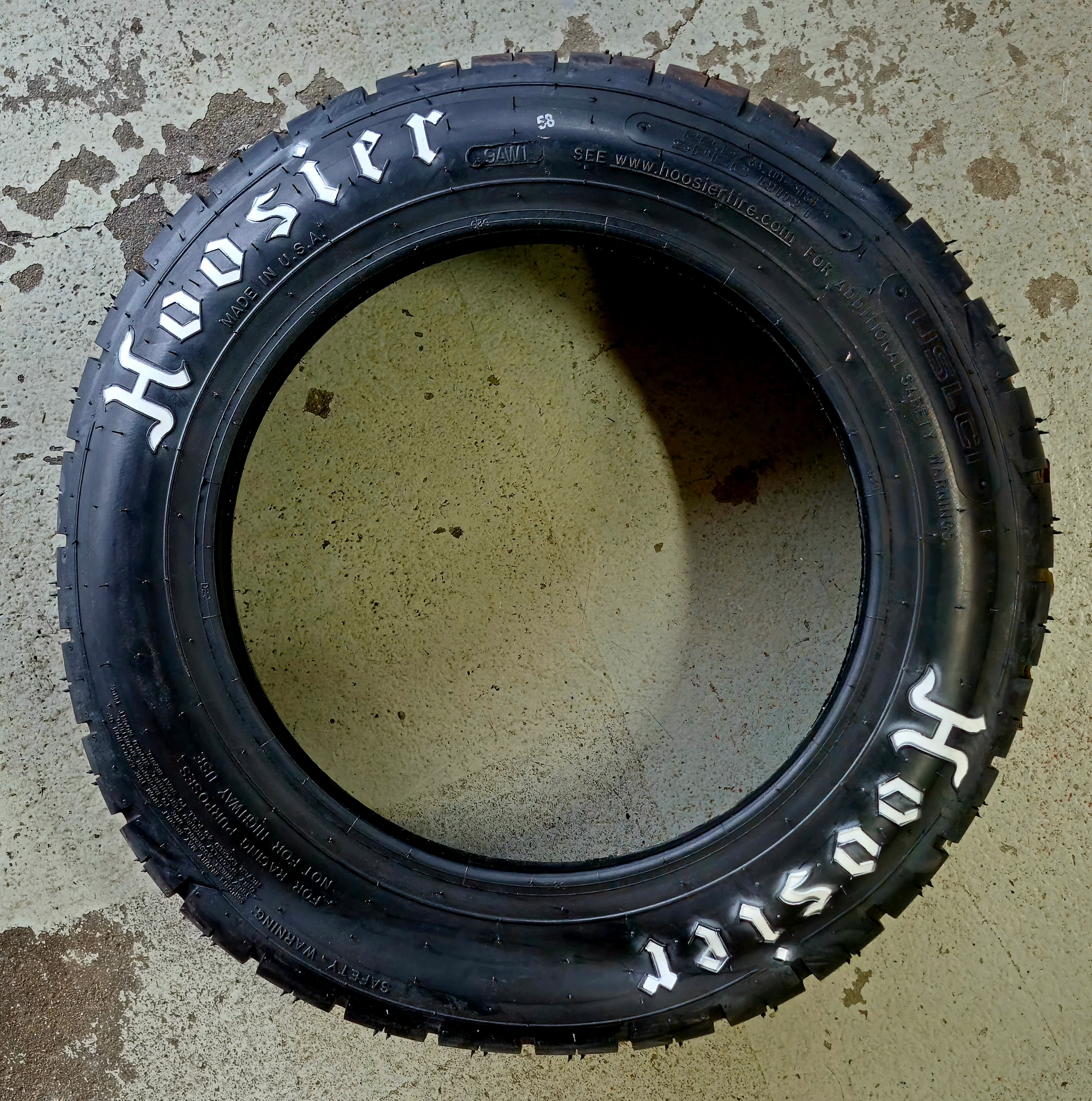 Legends Hoosier Dirt Tire-LOCAL PICKUP ONLY - Image 2